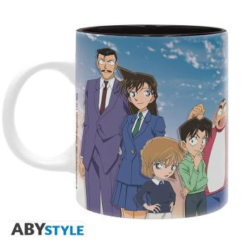 DETECTIVE CONAN - Becher "Gruppe"  Conan kann immer auf die Unterstützung seiner Freunde zählen, um ihm zu helfen, seine Ermittlungen zu diesem Detective Conan Becher zu lösen.